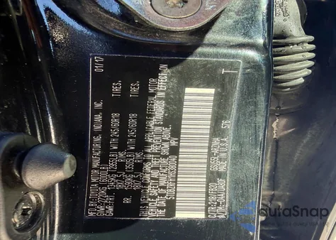 2017 Toyota Highlander Le из США, поврежденный, VIN 5TDBZRFH1HS380040